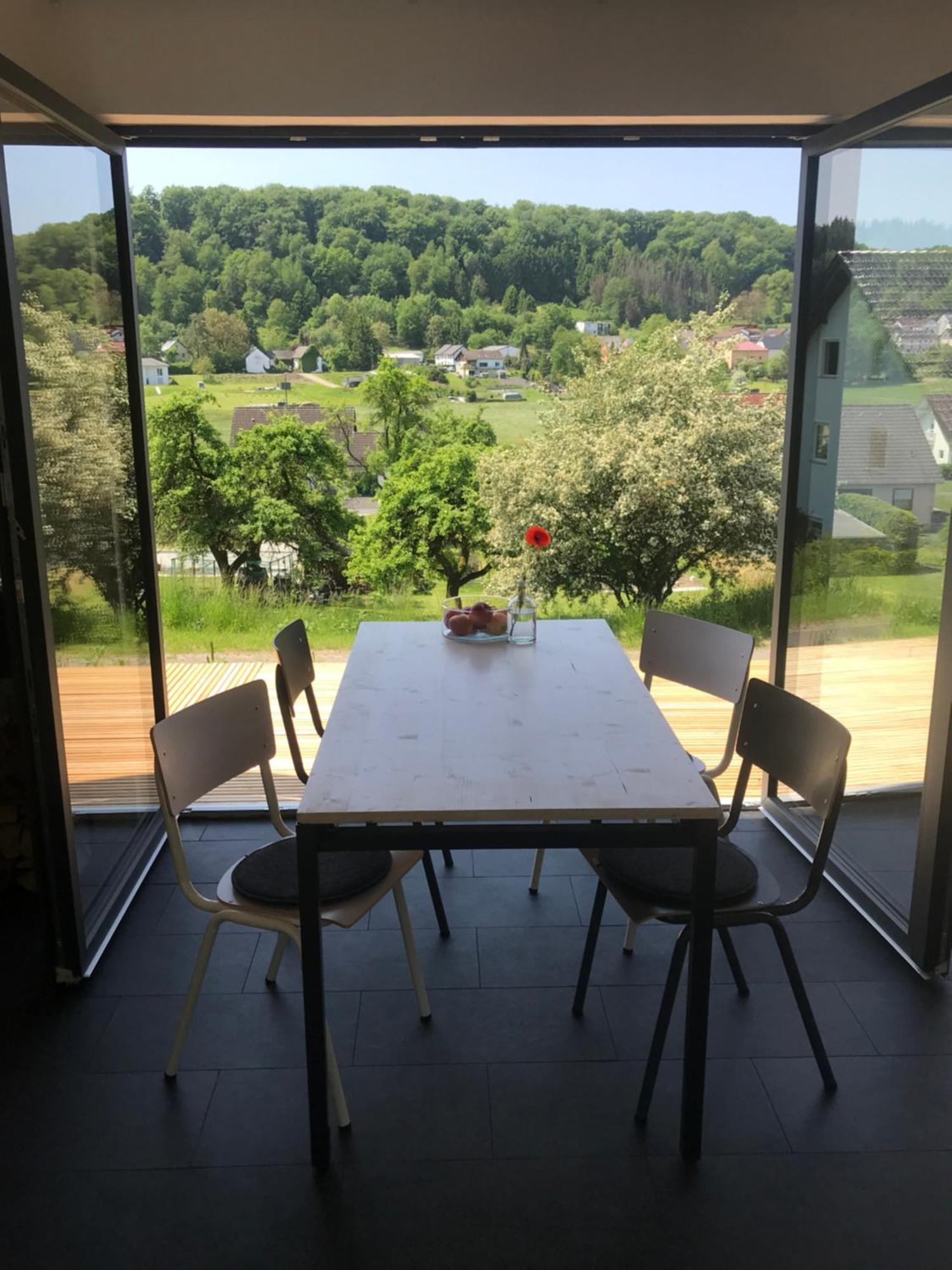 Eifelhausaufzeit-Vulkaneifel-Architekten-Chalet Mit Sauna Im Vulkankrater Immerath 외부 사진